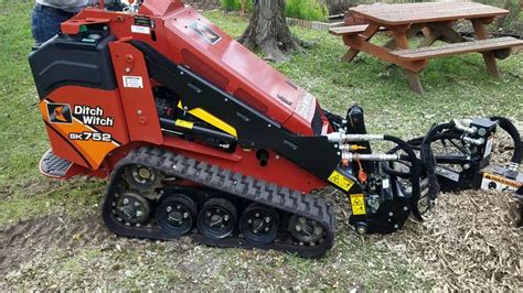 ditch witch mini skid steer stump grinder|stump grinders for sale.